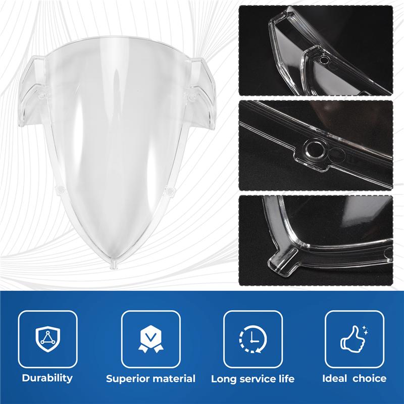 A58X-Motorcycle Windshield Windshield For Aprilia RS457 Wind Screen Deflectors Viser Visor Motorcycle Touring Windscreen