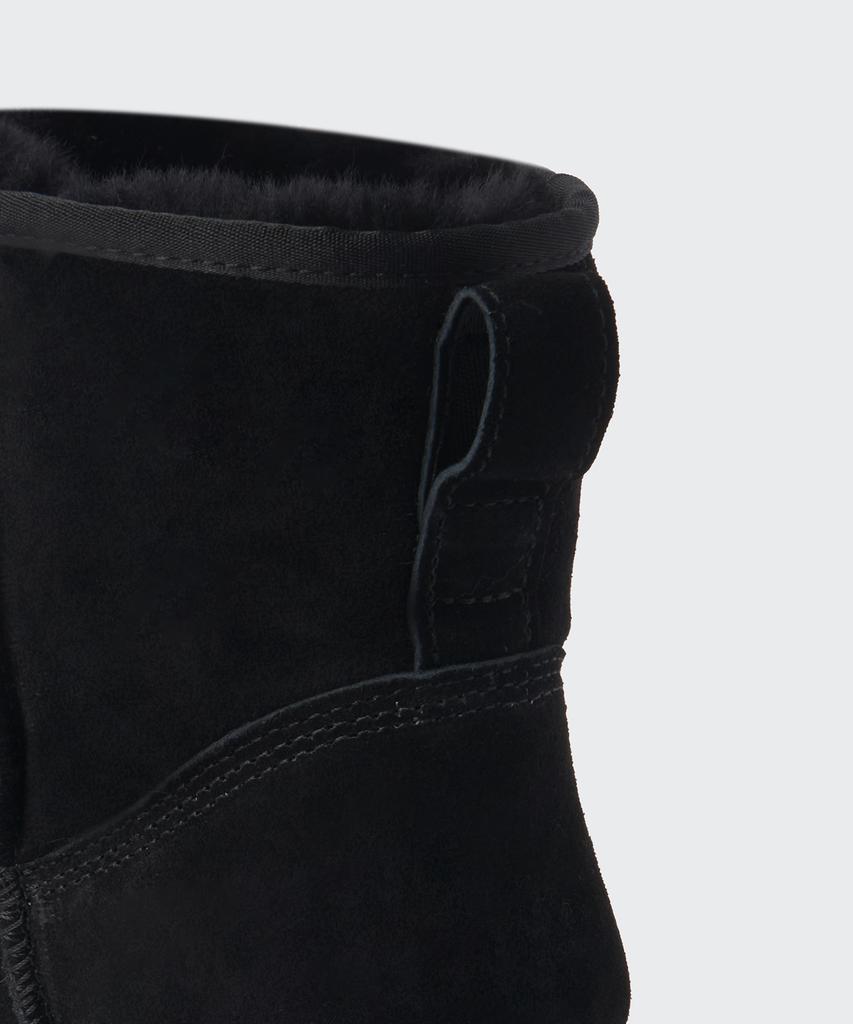 Musinsa Standard Woman Winter Pug Platform Boots [Black]