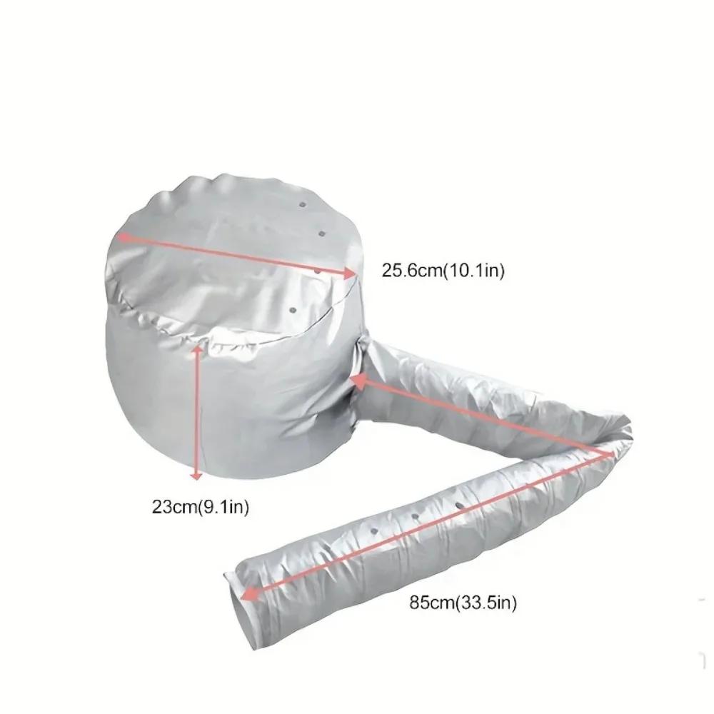 

Портативный фен-чепчик для волос, регулируемая сетчатая шапочка для сушки вьющихся волос, сетчатая шапочка для сушки волос Soulta Net Plopping Bonnet