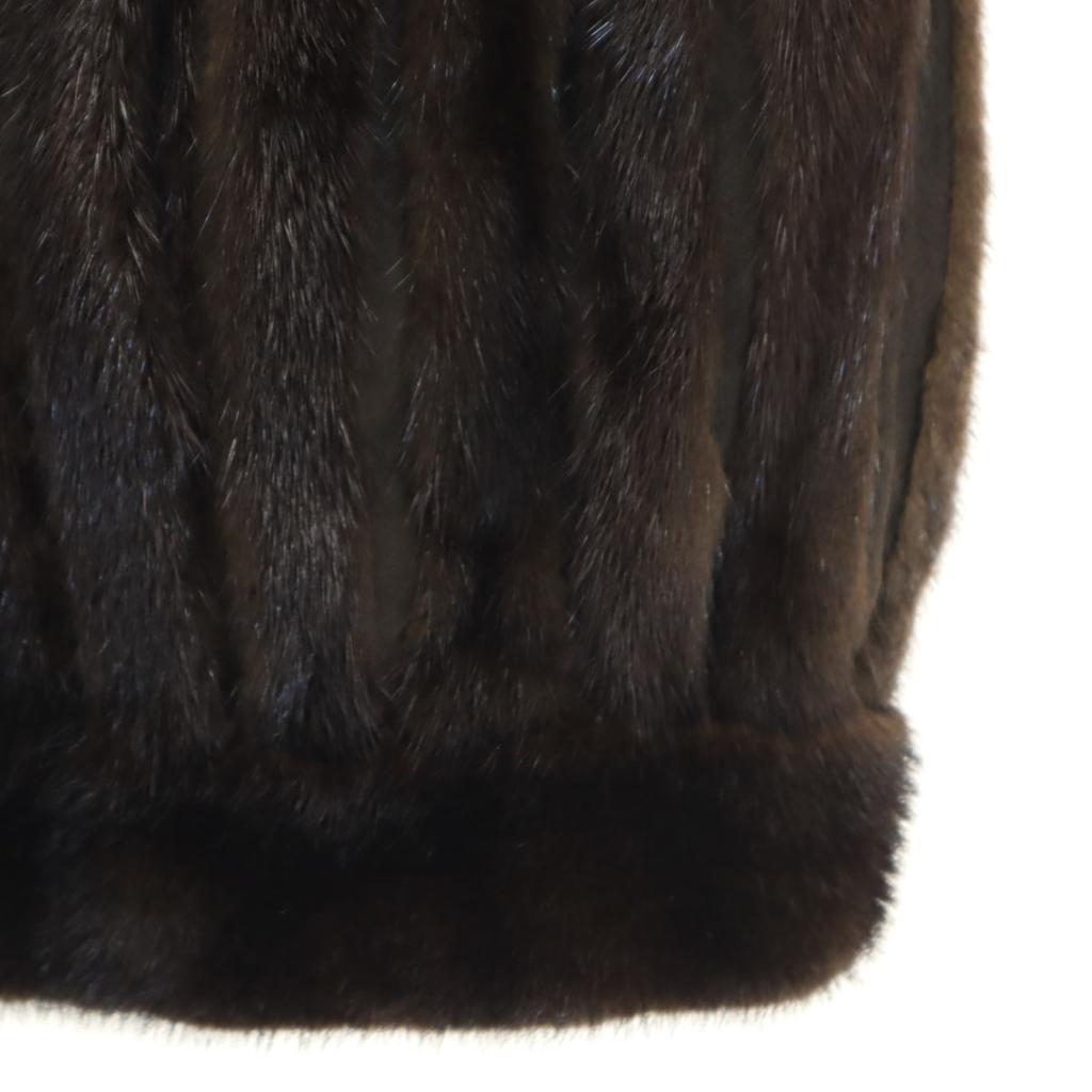 RAD PARIS Fur Coat Brown Women Used