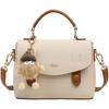 MIAOLI Women's Fashion Cowhide Cambridge Shoulder Bag