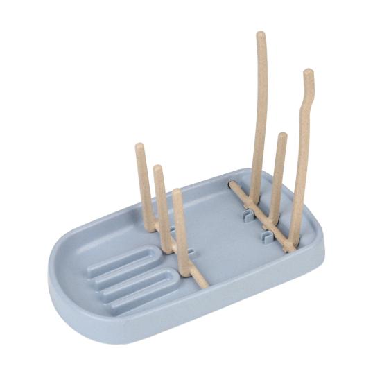 Baby Milk Bottle Drying Rack Plastic Draining Cup Dryer Foldable Holder Tray