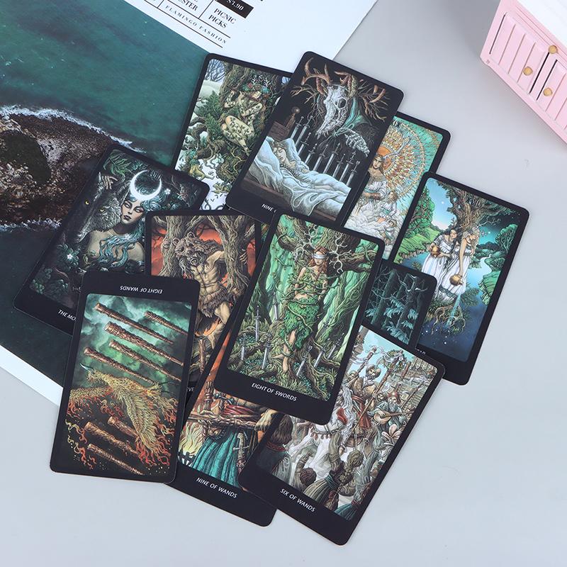 Slovanské legendy Tarotové karty Kapesní velikost Pro začátečníky Balíček Tarotová desková hra