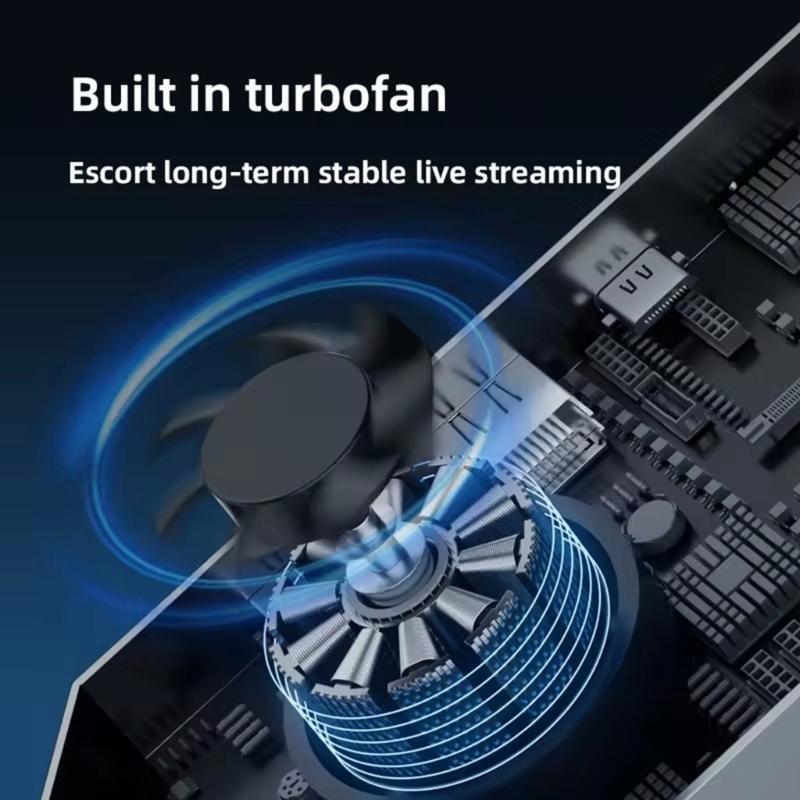 VD05 4K60Hz USB C Video  Card For Smooth Gaming And Streaming With USB C Fast Speed Connection