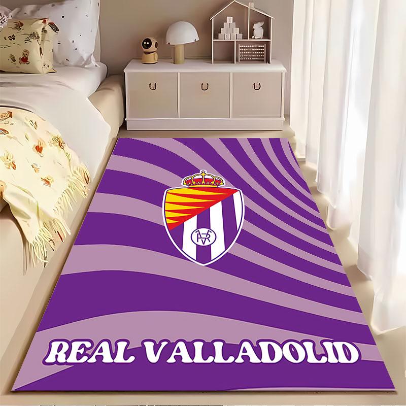 Real Valladolid Logo Carpet suitable as a non-slip mat for the living room or bedroom sofa