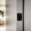 Recessed Pull Handle: 95mm X 60mm Zinc Alloy Rust-Resistant with Shock-Absorbing Rod for Silent Operation - Space-Saving Hidden Grip