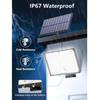 400 LED Outdoor Solar Spotlights, 3 Modes, Waterproof Motion Sensor, Cool White, Solar Lights for Security and Lighting
