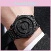 Tech Magnetic Steel Band Watch For Men Quartz Analog Fashion Accessory