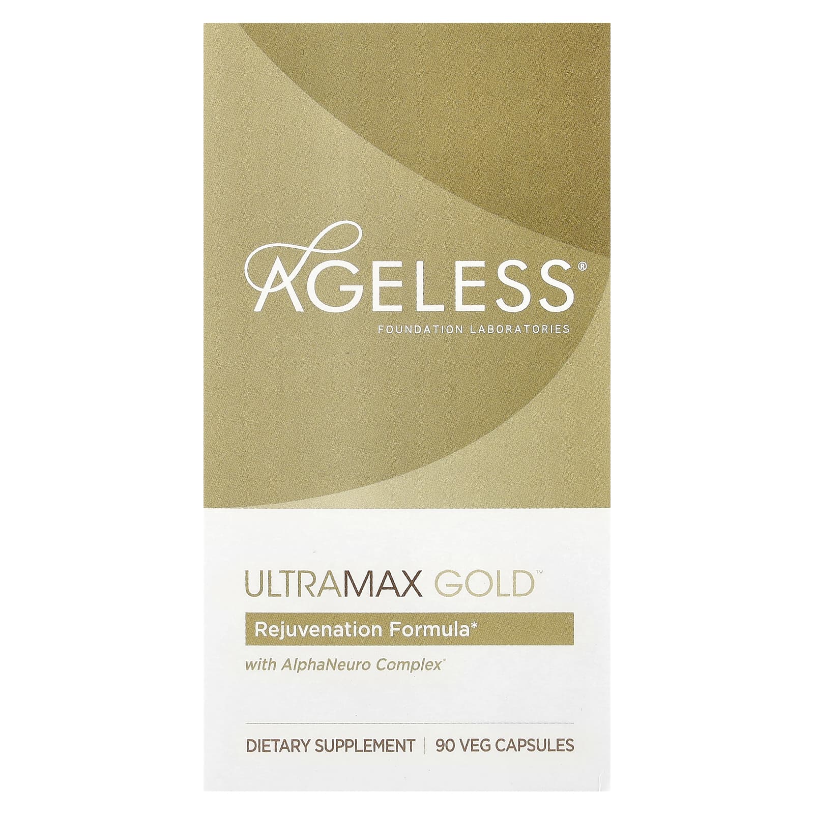 

Ultramax Gold with Alphaneuro Complex, 90 Veggie Capsules