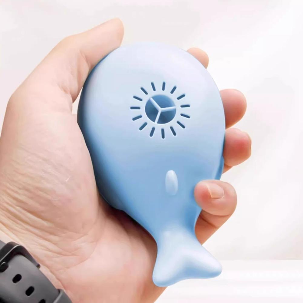 Electric Floating Ball Cat Toy with Fan & Hovering Ball Whale Shaped Cat Toy USB Powered Fun Entertainment for Kittens