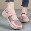 Women's Shoes Velcro Casual Shoes Soft Sole Not Tired Feet Middle-aged and Elderly Mother Shoes Summer Mesh Breathable Not Stuffy Feet Single Shoes