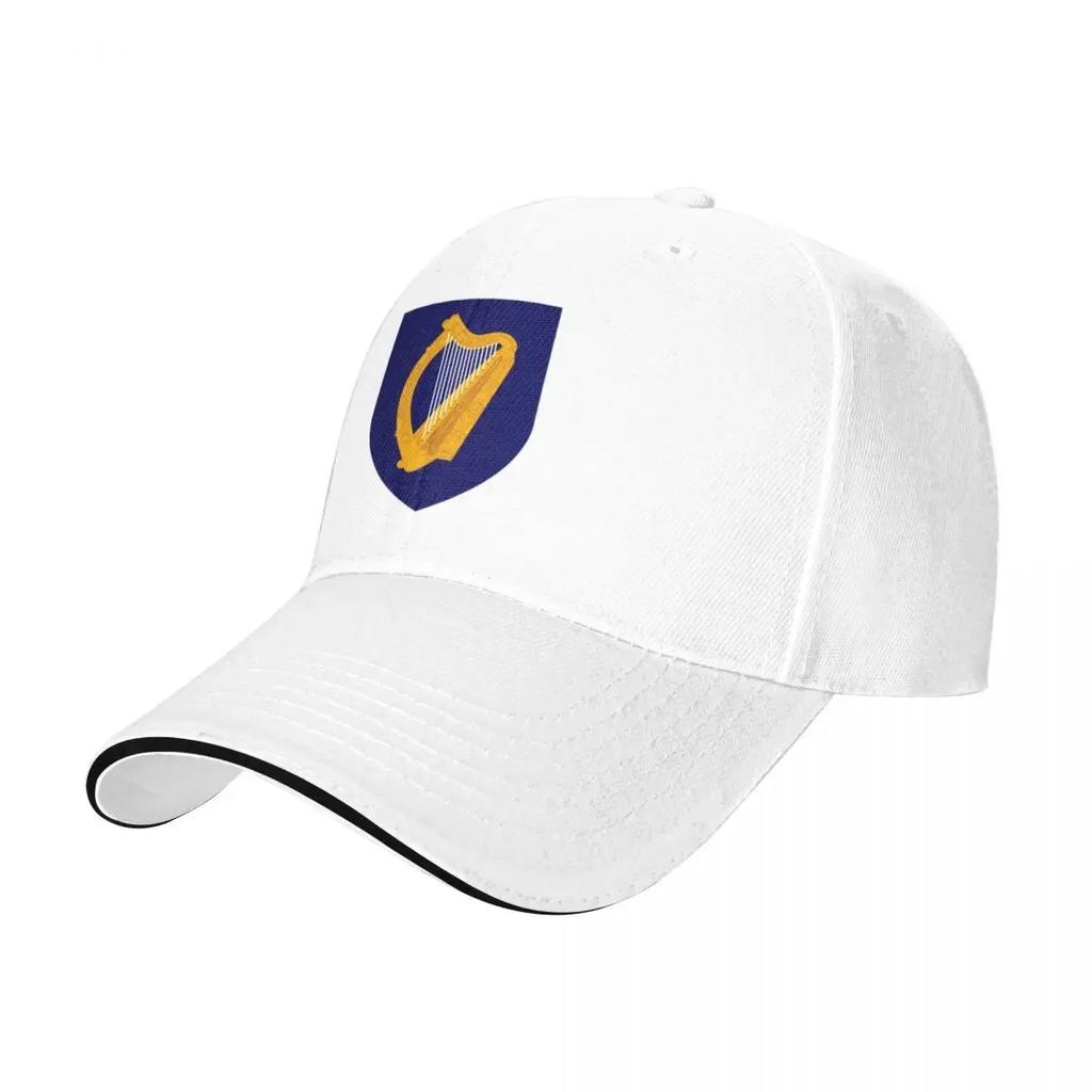Coat Of Arms Of Ireland Camping Baseball Caps For Womens Personalized Female Beach Sunscreen Hats Trucker Cap