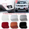 Car Front Bumper Tow Hook Cover Cap Trailer Hauling Eye Cover Lid For Nissan X-Trail XTrail T32 Rogue 2014 2015 2016