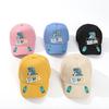 Breathable Baseball Hat Cartoon Dinosaur Peaked Cap Cute Duck Tongue Hat  Kids