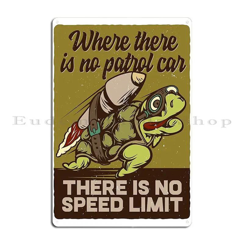 Turtle Metal Plaque Poster Wall Cave Wall Mural Custom Designer Party Tin Sign Poster