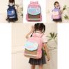 New Stylish Cartoon Cat Backpack For Kids In Grades 3 To 6 Durable Oxford Fabric