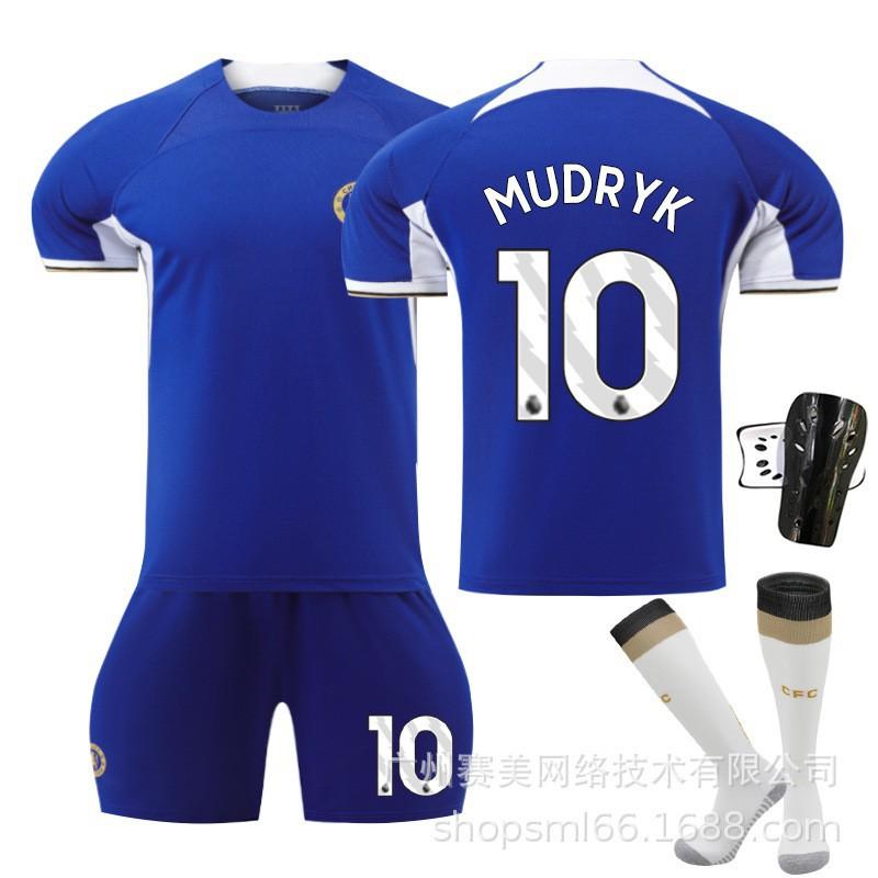 2324 Season Chelsea Home No. 8 Enzo 7 Sterling 6 Silva 10 Mudrik Jersey