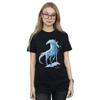 Disney Womens/Ladies Frozen 2 Nokk The Water Spirit Cotton Boyfriend T-Shirt