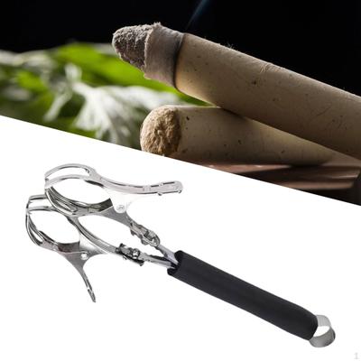 -Klemme, Roll Holder Stable, Light, Easy To Use with A Double -head -Moxibustion -Stick Clip