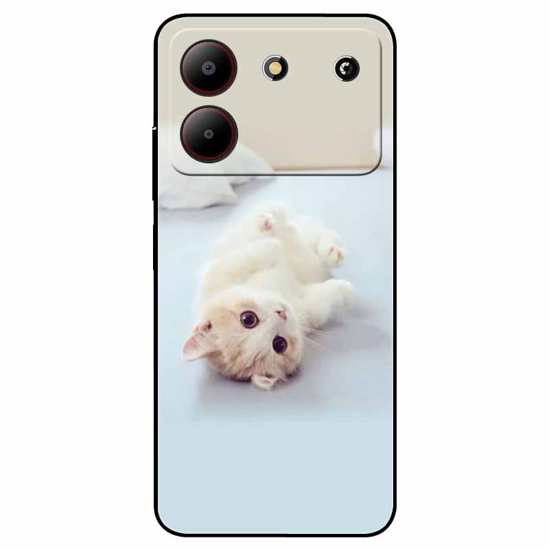 For ZTE Blade A54 4G Case Shockproof TPU Soft Silicone Phone Covers for ZTE Blade A 54 Funda Painted on for BladeA54 Luxury Capa