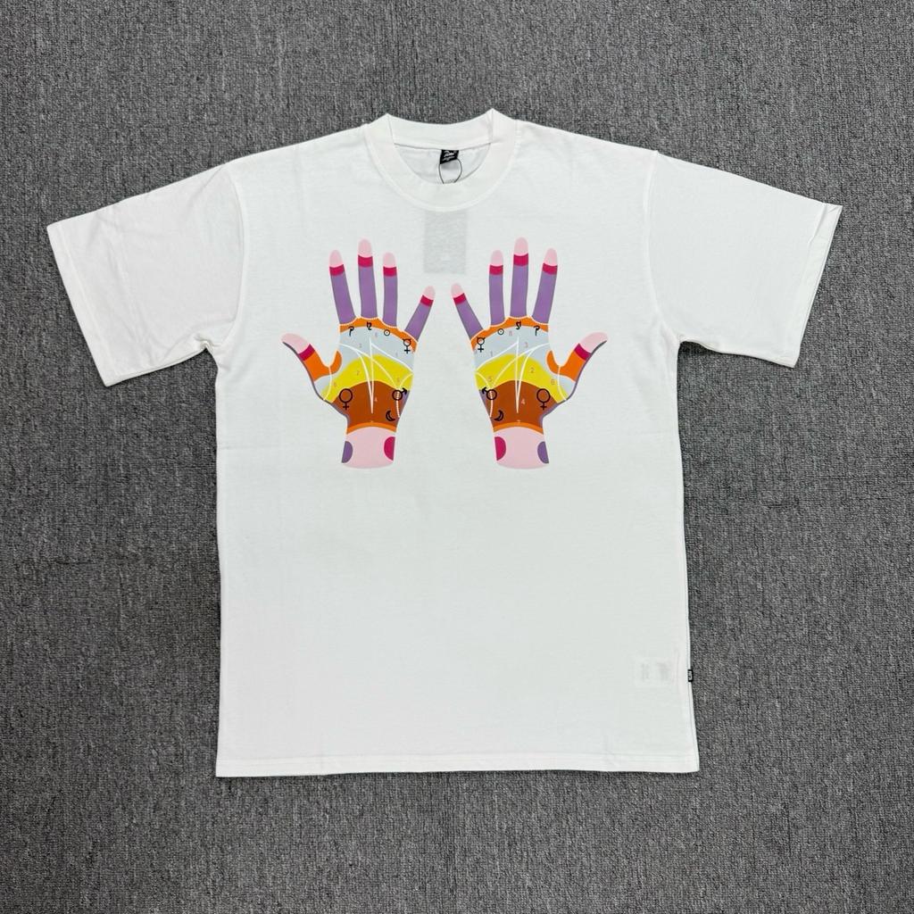 Amerikanische grenzüberschreitende trendige Marke PATTA Designgefühl Buchstabendruck Kurzarm-T-Shirt Herren- und Damen-Trendmarke Vielseitiges lockeres Oberteil