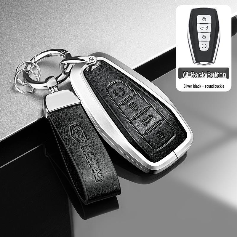 Kompatible Schlüsselhülle für 2016-2021 Geely Boyue, GLGS, Borui und Emgrand Limousinenmodelle