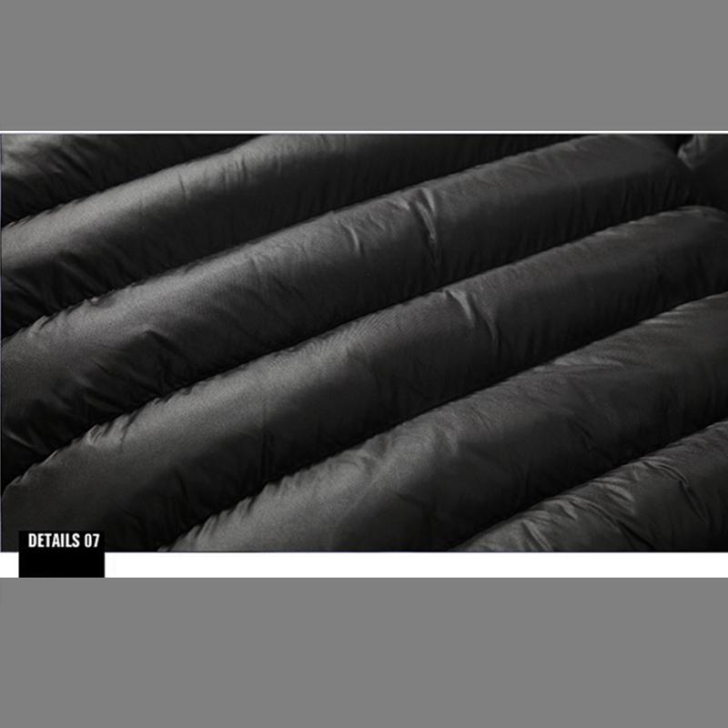 Spring and Autumn Stand Collar Jacket, Casual Men's Cotton Jacket, Waterproof Zipper, Solid Color, Large Size Men's Coat