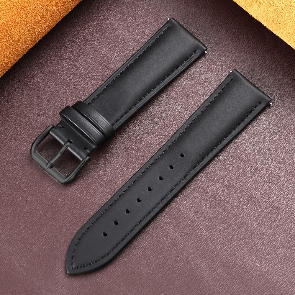Genuine Calfskin Watch Strap for DW Soft Casual Leather Replacement Wristwatch Band Men's 18mm 19mm 20mm 21mm 22mm Watchband