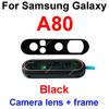 Camera Lens Frame Use For Samsung Galaxy A50 A70 A80 SM-A505F SM-A705F SM-A805F WEETEN Rear Back Camera Glass Lens Holder Parts