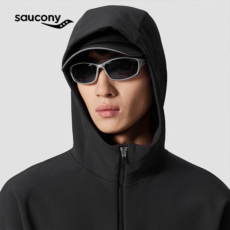 Saucony Men's Outdoor Hooded Thermal Jacket