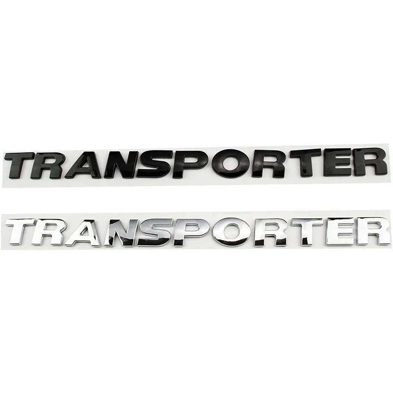 Car ABS Trunk Letters Words Logo Badge Emblem Decals Sticker For Volkswagen VW TRANSPORTER T4 T5 T6 T7 T8 Styling Accessories zd9