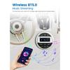 Marine Stereo Boat Radio FM AM Digital Media Audio IP66 Waterproof MP3 Player for Yacht Gauge ATV UTV Cart 4*50W Wireless BT5.0