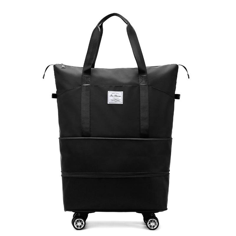 Universal Wheel Travel Light Portable Luggage Bag Storage Bag Maternity Bag Dry and Wet Separation Large Capacity Fitness Yoga Bag