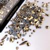 Assorted Pack of Flat Bottom Nail Art Rhinestones Create Unique and Stylish Nail Designs