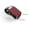 MOXX7 Car Sun Visor Glasses Holder Sunglasses Case Eyeglasses Clip For Porsche Panamera Cayenne Taycan 911 718 Macan Carrera-GT Cayman