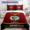 3pcs Benfica Bedding Set Duvet Cover Closure Includes 1 Duvet Cover & 2 Pillowcases, Soft and Comfortable for All Seasons.
