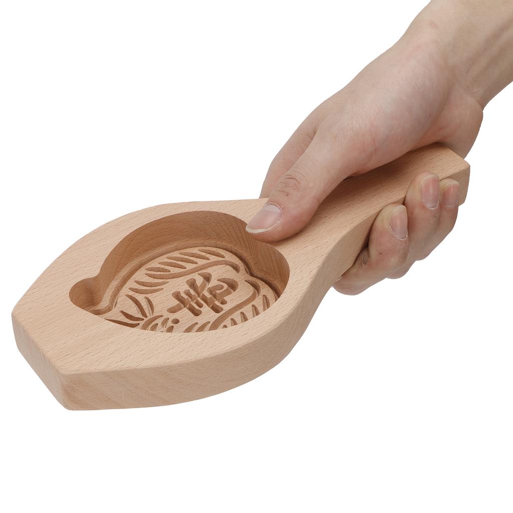 Wood Mooncake Mold DIY Cookies Fondant Cake Baking Mold Kitchen Decoration Tools