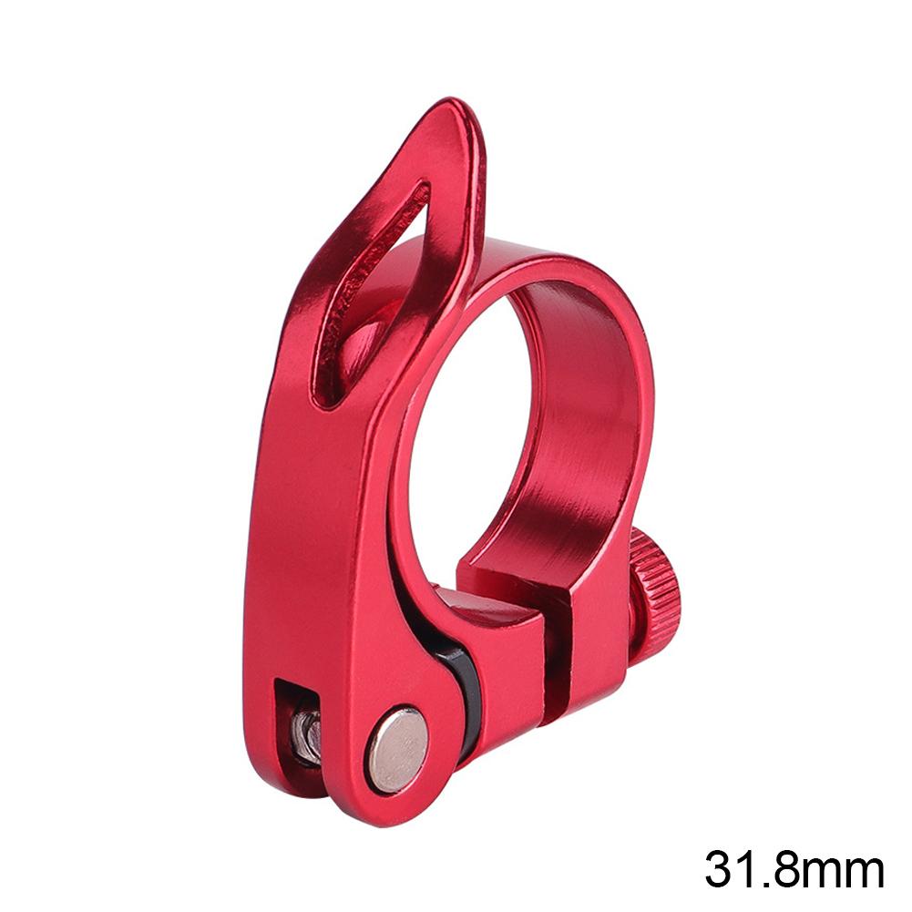 Clemă de șa pentru bicicletă super ușoară, din aliaj CNC, clemă de șa pentru bicicletă de munte, din titan, pentru 27,2/30,8/31,6 mm