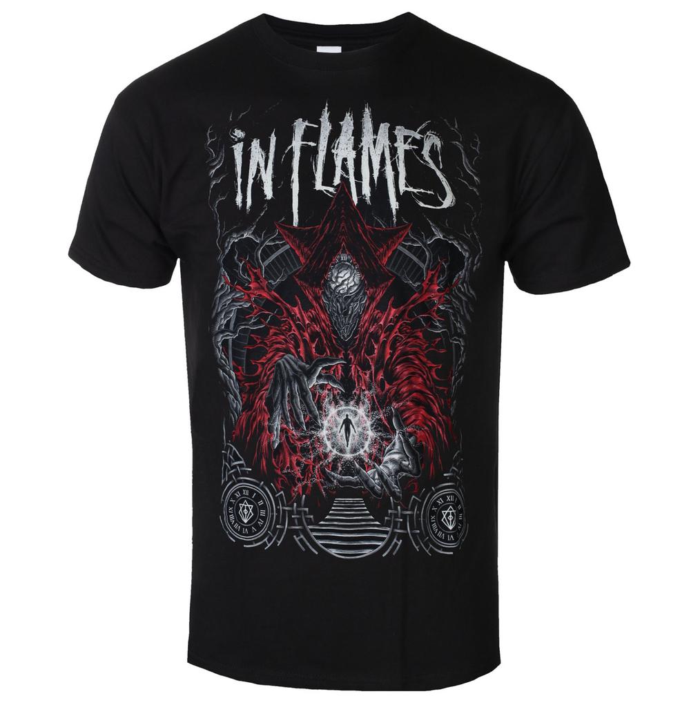 New Summer in Flames Graphic Cotton Tshirt Unisex Summer Short Sleeve Fashion Brand Tee Luxury Casual Vintage Tees