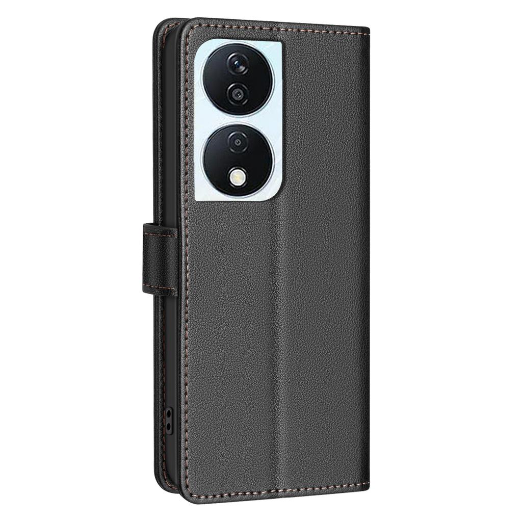BINFEN COLOR BF32 For Honor X7b 4G/90 Smart Case Leather Cover RFID Blocking