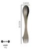 RuHan 304 Edelstahl Elegantes Schwarzes Besteckset