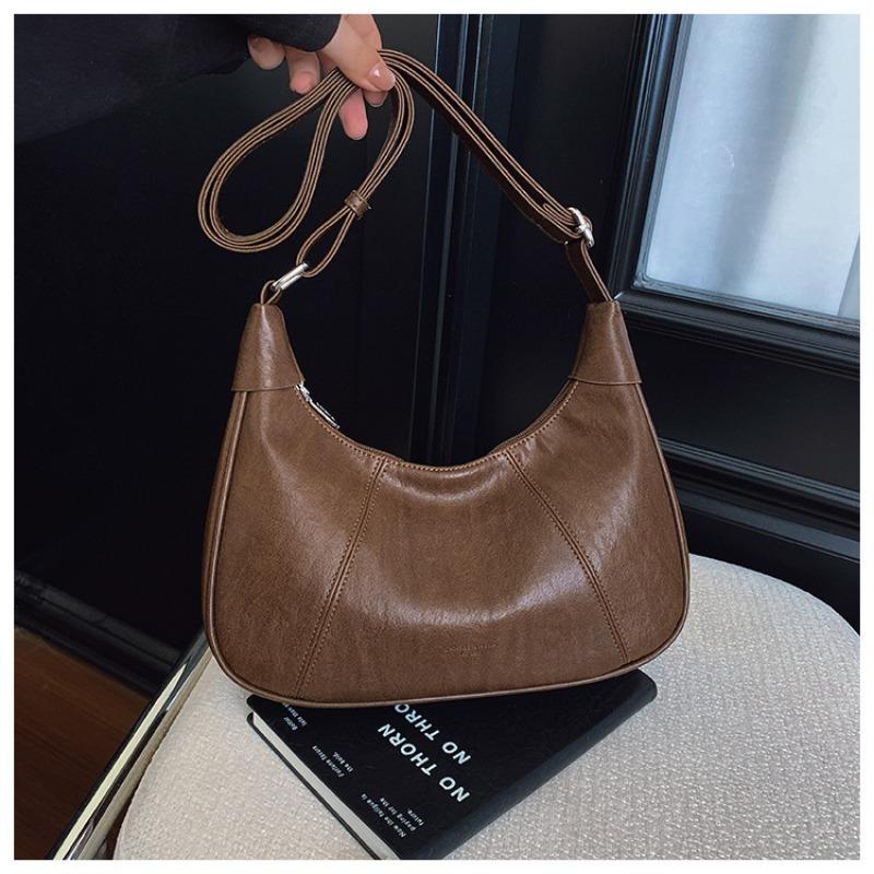 Underarm Dumpling-style Women's Bag with Single Shoulder Strap - A Unique and Stylish Single-shoulder Bag Design.