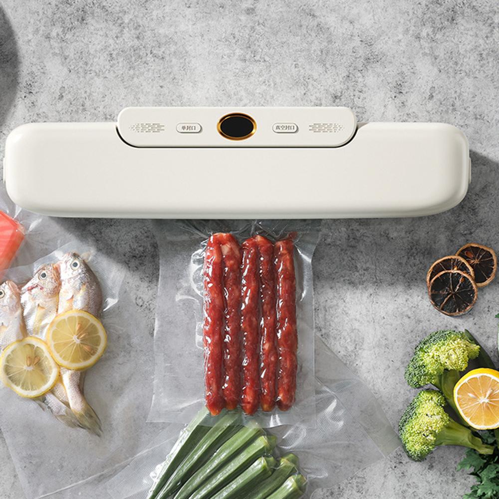 Vacuum Machine Food Sealing Machine Commercial Portable Fresh-Keeping Machine Household Mini Vacuum Packaging Machine Sealing Ma