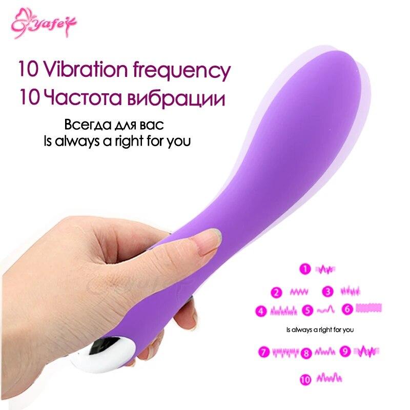 Soft and realistic silicone dildo vibrator G-spot clit stimulator female vibrator, female anus adult female sex toy