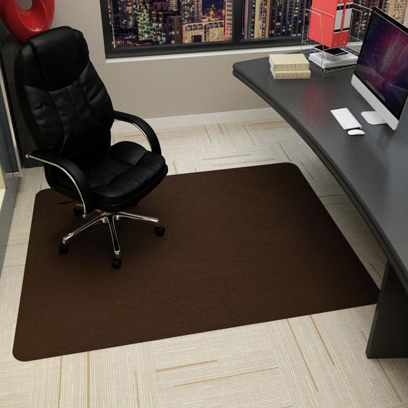 Large Self-bonded Swivel Chair Mat Non