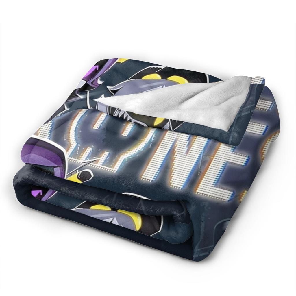 Murder Drones Throw Blanket for Couch Cool Doorman Soft Cozy Plush Blanket 50x60 Inches Multi-size Bedspreads for All Seasons