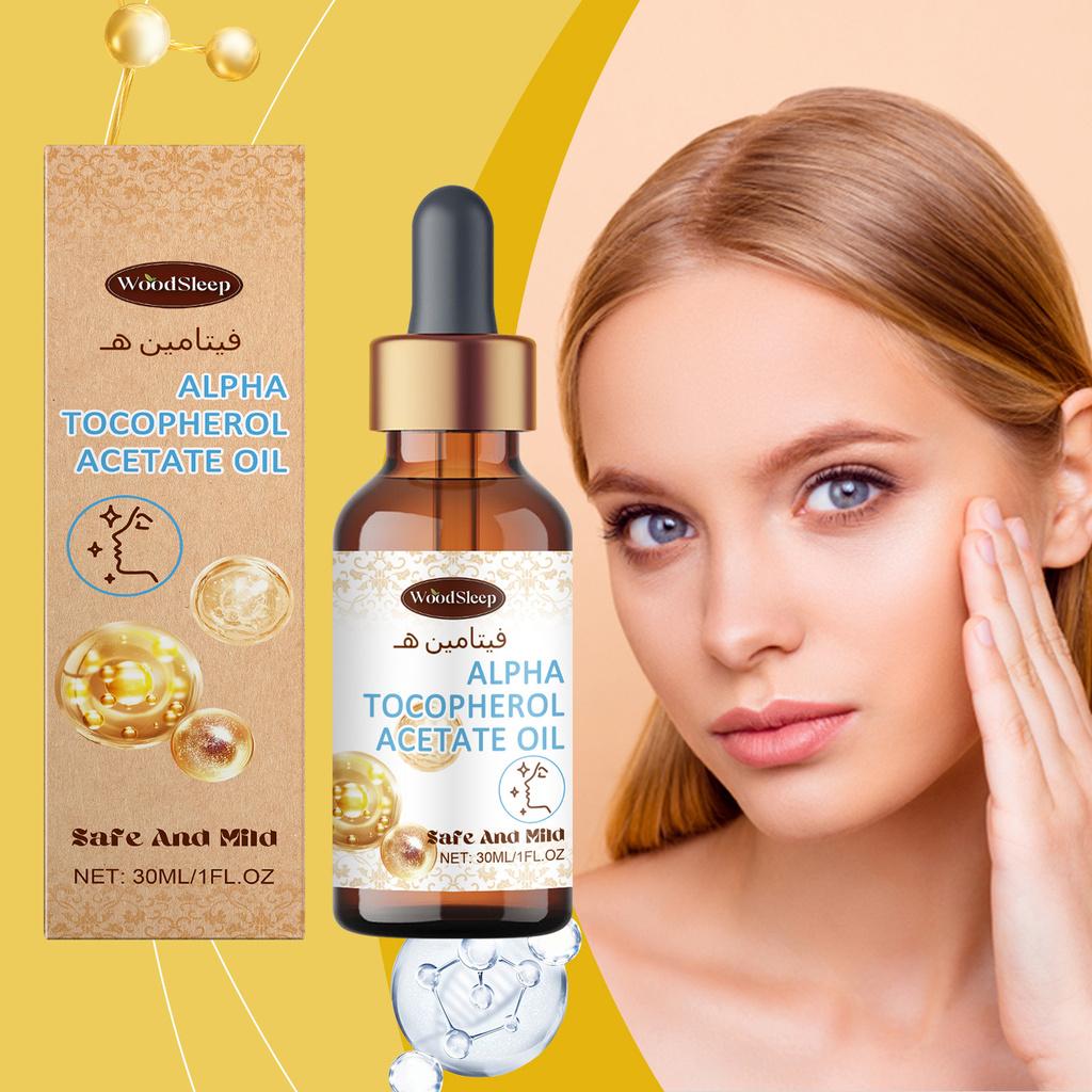 Woodsleep Vitamin E Oil For Hydrating And Nourishing Dry Skin With Smooth Radiance