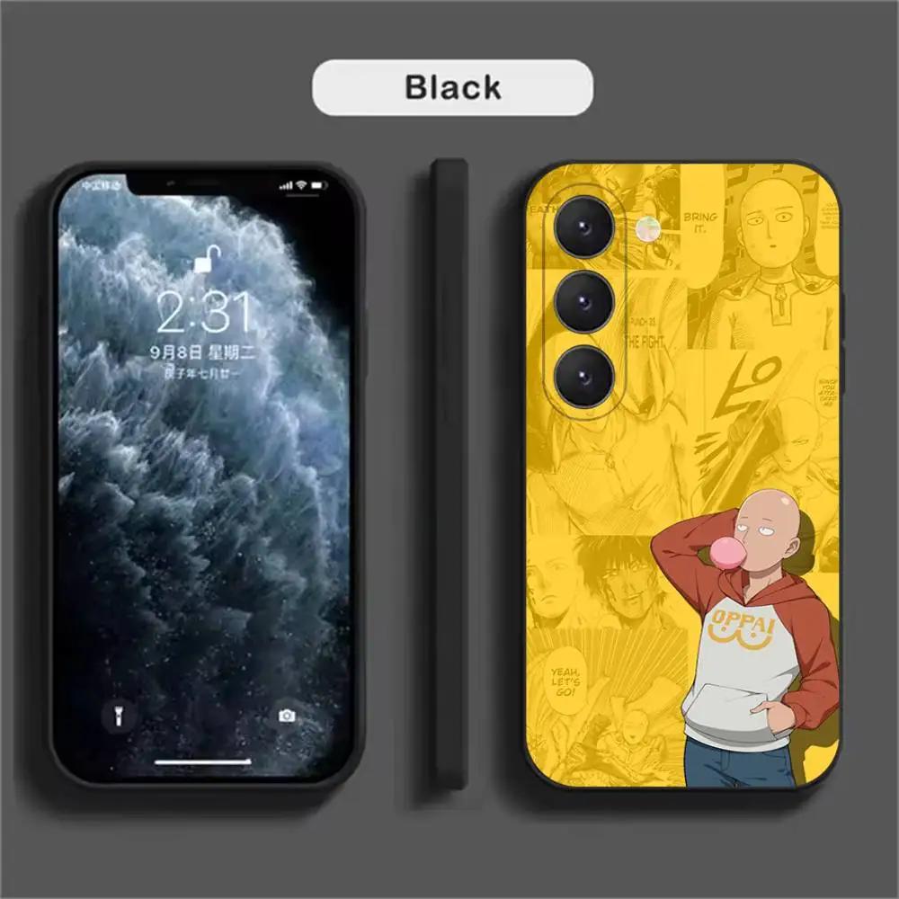O-One P-Punch Anime Man  Phone Case For Samsung Galaxy A52 A42 A32 A22 A12 A02S A72 A73 A51 A41 A31 A21S A71 A40 A30S A20S