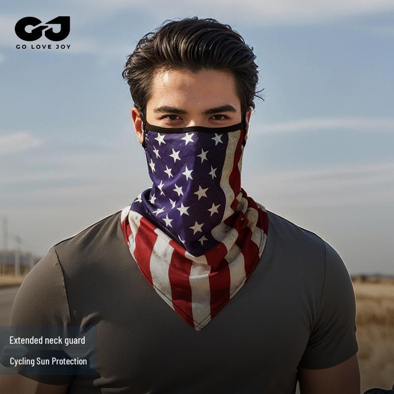 Sommerskjerf i issilke med solskjerming for sykling: Pustende, Hurtigtørkende Nakke- og Solbeskyttelse XTJ30