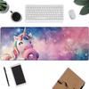 Cute Unicorn Mouse Pad Rainbows Keyboard Mat Laptop Computer Protector Nonslip Rubber Large Mousepads Gifts Desk Office Deskmat